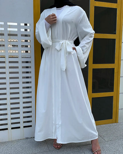 Abaya Open Kaftan Dubai Abaya Turkey Kimono Cardigan Islam Muslim Hijab Dress Jilbab Abayas For Women Robe Ete Caftan Islamic Clothing