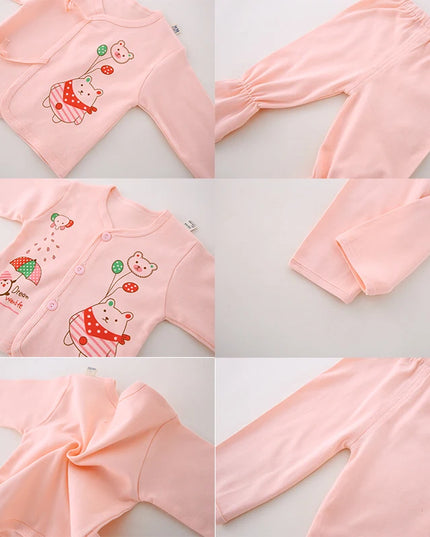 Babies Outfits Newborn Girl Clothing Baby Sets 7pcs/set 5pcs/set Shirts+Pants Rompers Suits for Children Infant Suits