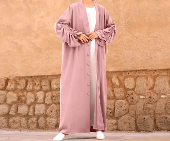 Abayas Muslim Clothing Women Islamic Clothing Abaye Dubai Turkey Kaftan Marocain Malaysia Bangladesh Cardigan robes Maxi Dress