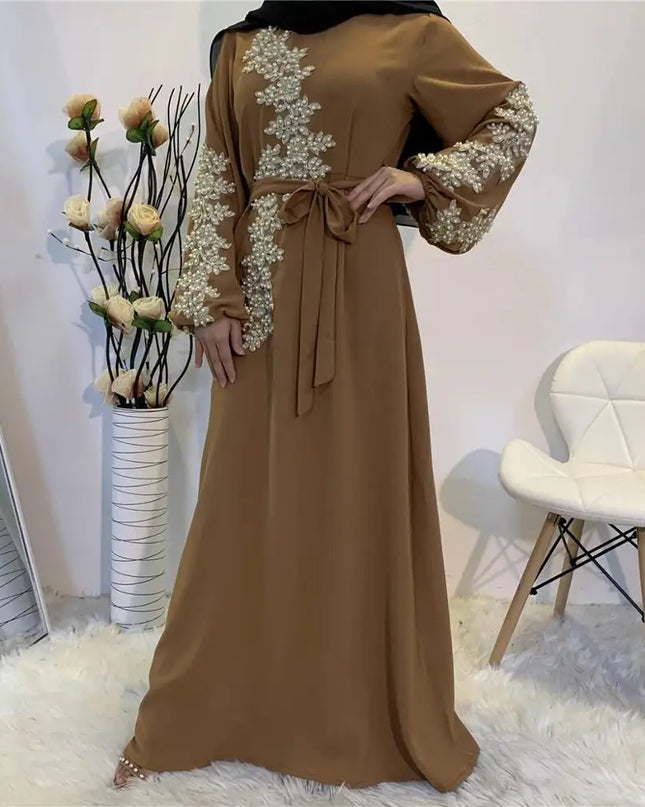 Dress Abaya Dubai Turkey Muslim Fashion Women Hijab Dress Islam Caftan Marocain Dresses Vestidos Clothing Robe Musulman