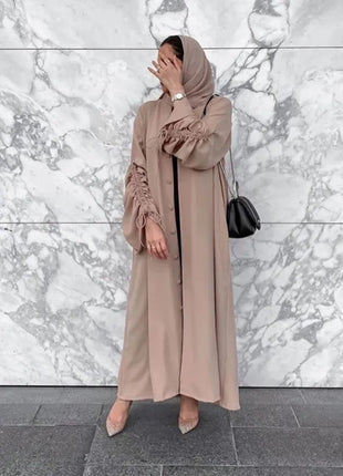 Abayas Muslim Clothing Women Islamic Clothing Abaye Dubai Turkey Kaftan Marocain Malaysia Bangladesh Cardigan robes Maxi Dress