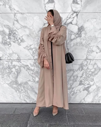 Abayas Muslim Clothing Women Islamic Clothing Abaye Dubai Turkey Kaftan Marocain Malaysia Bangladesh Cardigan robes Maxi Dress