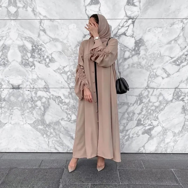 Abayas Muslim Clothing Women Islamic Clothing Abaye Dubai Turkey Kaftan Marocain Malaysia Bangladesh Cardigan robes Maxi Dress