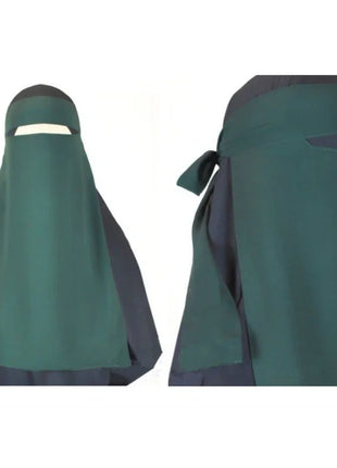 Jilbab Prayer Islamic Women Hijabs Veil Niqab Face Cover Burqa Mask For Muslim  Single Layered Head Scarf Ramadan Abaya Traditional Headwear