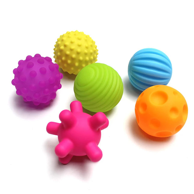 Kids Accessories Sensory Development Toys For Babies 0 to 12 Months Tactile Baby Ball Soft Massage Toys Ball Educational Baby Games Toys