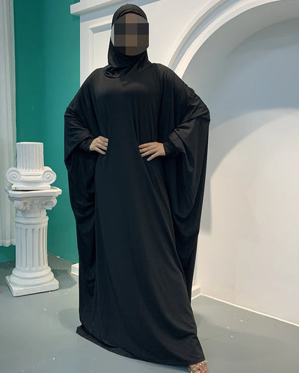 Dress Kaftan Abaya Dubai Turkey Djelaba Femme Hijab Muslim Dress Jilbab Islamic Clothing Niqab Abayas For Women Caftan Robe De Priere