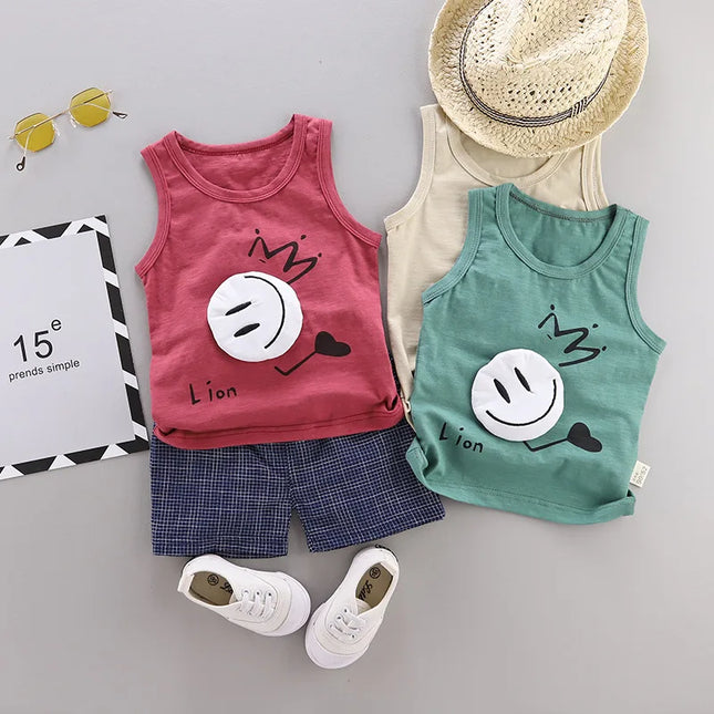 Babies Outfits Summer 1 year newborn boy baby gentleman suit clothes sets for boy baby clothes outfits casual sports outerwear 2pcs cowboy sets