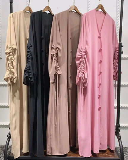 Abayas Muslim Clothing Women Islamic Clothing Abaye Dubai Turkey Kaftan Marocain Malaysia Bangladesh Cardigan robes Maxi Dress