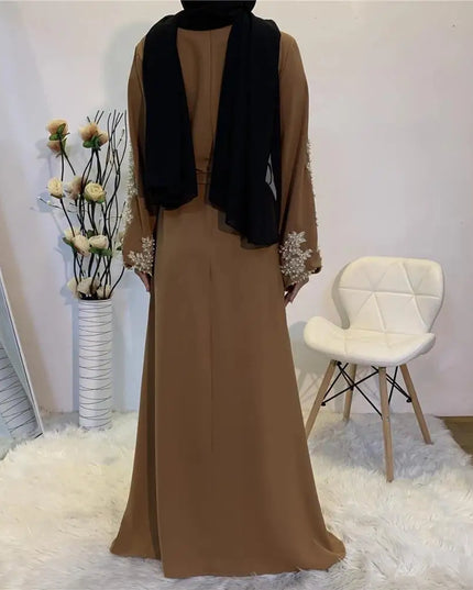 Dress Abaya Dubai Turkey Muslim Fashion Women Hijab Dress Islam Caftan Marocain Dresses Vestidos Clothing Robe Musulman