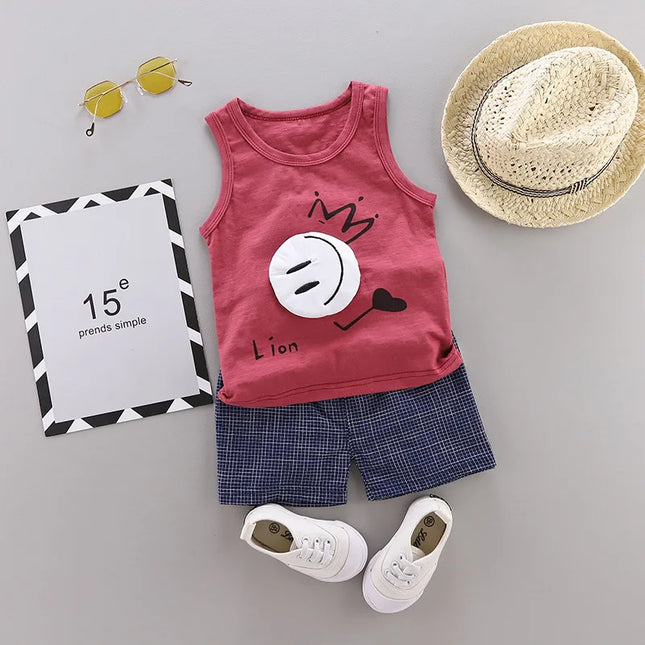 Babies Outfits Summer 1 year newborn boy baby gentleman suit clothes sets for boy baby clothes outfits casual sports outerwear 2pcs cowboy sets