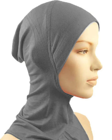 Hijab Under Hat Cap Bone Bonnet Ninja Inner Hijabs Women Muslim Islamic Wrap Headscarf Neck Full Cover Scarf 14 Colors