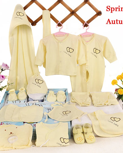 Babies Outfits Emotion Moms 22Pieces Newborn Baby Girls Clothing 0-6Months Infants Baby Clothes Girl Boys Clothing Baby Gift Set Without Box