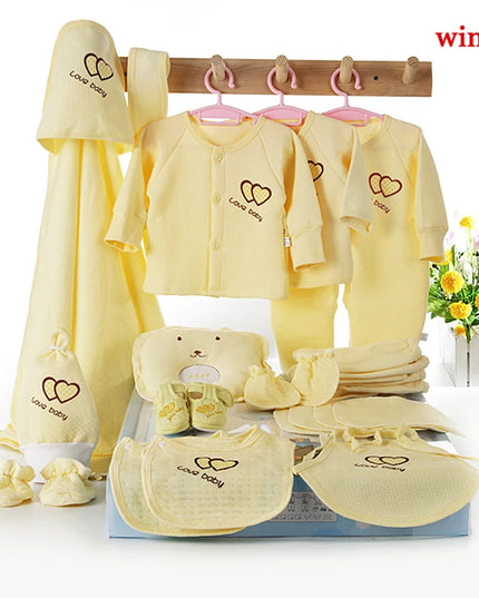 Babies Outfits Emotion Moms 22Pieces Newborn Baby Girls Clothing 0-6Months Infants Baby Clothes Girl Boys Clothing Baby Gift Set Without Box