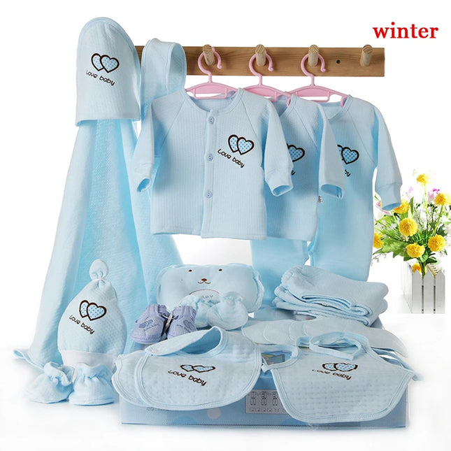 Babies Outfits Emotion Moms 22Pieces Newborn Baby Girls Clothing 0-6Months Infants Baby Clothes Girl Boys Clothing Baby Gift Set Without Box