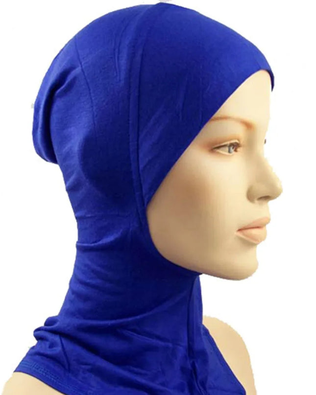 Under Hat Cap Bone Bonnet Ninja Inner Hijabs Women Muslim Islamic Wrap Headscarf Neck Full Cover Scarf 14 Colors