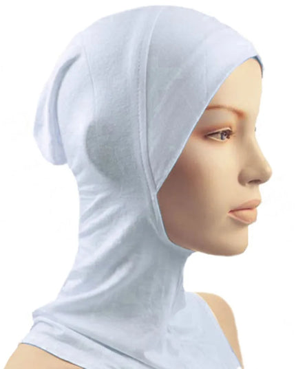 Hijab Under Hat Cap Bone Bonnet Ninja Inner Hijabs Women Muslim Islamic Wrap Headscarf Neck Full Cover Scarf 14 Colors