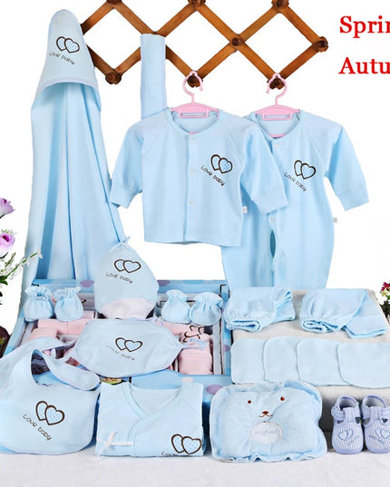 Babies Outfits Emotion Moms 22Pieces Newborn Baby Girls Clothing 0-6Months Infants Baby Clothes Girl Boys Clothing Baby Gift Set Without Box