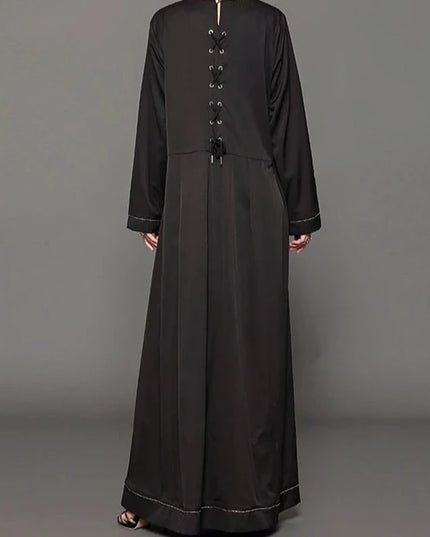 Dress For Women Islamic Clothing Dubai Ladies Long Dresses Long Sleeve Maxi Dress For Muslim Women Middle East Eid