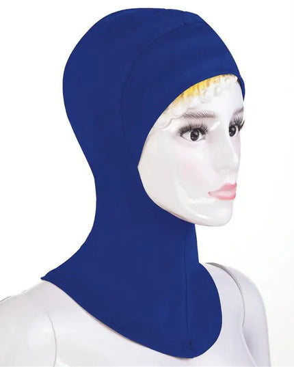 Hijab Muslim Lady Soft Under Scarf Hat Cap Bone Bonnet Neck Cover Hijab Amira Cap Women Islamic Ninja Ramadan Cover Prayer Middle East