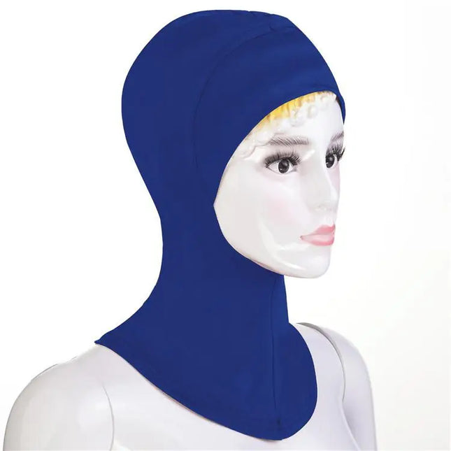 Muslim Lady Soft Under Scarf Hat Cap Bone Bonnet Neck Cover Hijab Amira Cap Women Islamic Ninja Ramadan Cover Prayer Middle East
