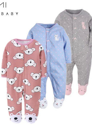 Babies Outfits clothing ! new born baby clothes newborn home wear ropa baby girl romper  cotton baby costume infant boy sleep pajamas