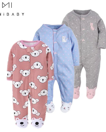 Babies Outfits clothing ! new born baby clothes newborn home wear ropa baby girl romper  cotton baby costume infant boy sleep pajamas