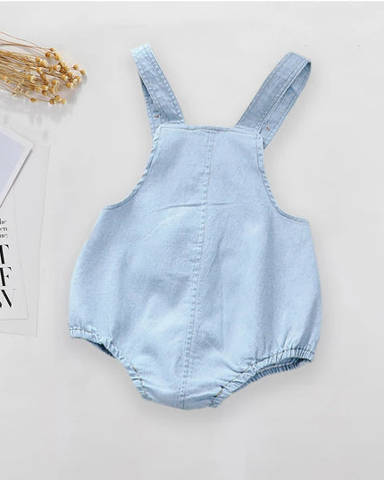 Babies Outfits DIIMUU Toddler Infant Boy Pants Denim Clothes Girls Overalls Dungarees Kids Baby Jumper Jeans Jumpsuit Clothing Outfits Shorts