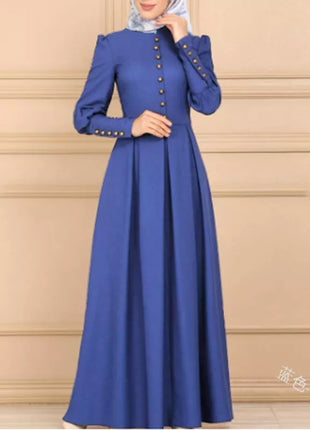Dress Adult Muslim Dubai Abayas for Women Arabic Caftan Moroccan Kaftan Djelaba Femme Islamic Clothing
