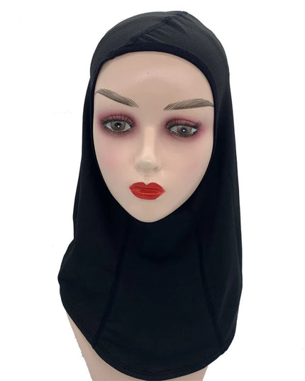 Outwear Women's Sports Hijab Scarf one-Piece Mesh Jersey Muslim Headscarf islamic Turban Caps Breathable Stretchy Non-Slip workout hijab