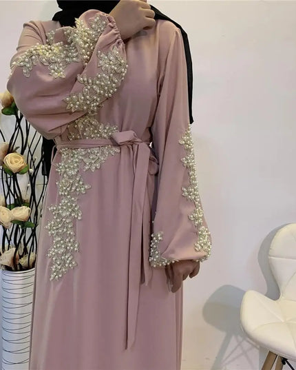 Dress Abaya Dubai Turkey Muslim Fashion Women Hijab Dress Islam Caftan Marocain Dresses Vestidos Clothing Robe Musulman