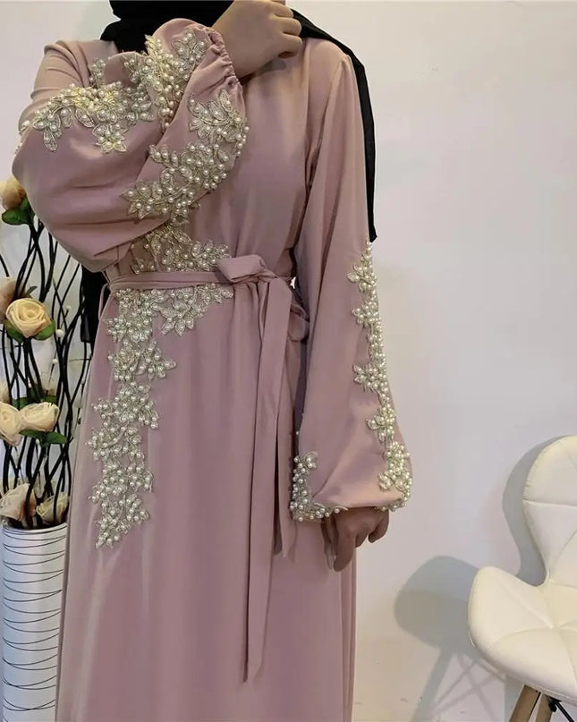 Dress Abaya Dubai Turkey Muslim Fashion Women Hijab Dress Islam Caftan Marocain Dresses Vestidos Clothing Robe Musulman