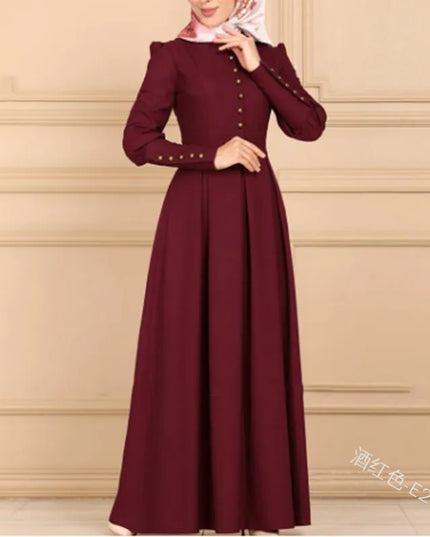 Dress Adult Muslim Dubai Abayas for Women Arabic Caftan Moroccan Kaftan Djelaba Femme Islamic Clothing