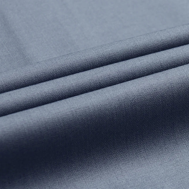 Men's Fashion Bamboo Fiber Long Sleeve Dress Shirts Pocket-less Design Standard-fit Formal Business Casual Easy Care Shirt