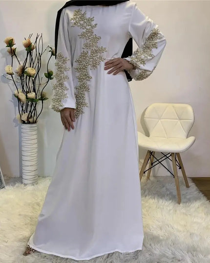 Dress Abaya Dubai Turkey Muslim Fashion Women Hijab Dress Islam Caftan Marocain Dresses Vestidos Clothing Robe Musulman