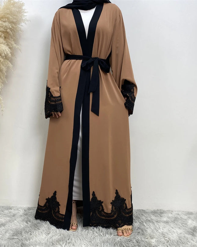 Abayas Muslim Women Clothing Fashion Open Abaya Kaftan Dubai Turkey Luxury Islam Robe African Long Dress Kimono Ramadan Caftan Prayer