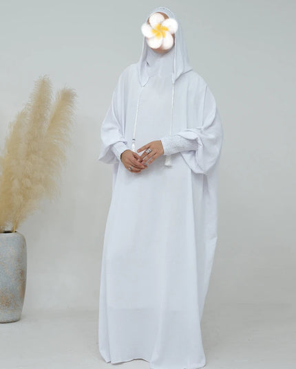 Dress Eid Muslim Dress for Women Eid Abaya Morocco Ramadan Jilbab Hooded Prayer Dresses Vestido Kaftan Islam Dubai Arab Long Robe 2024