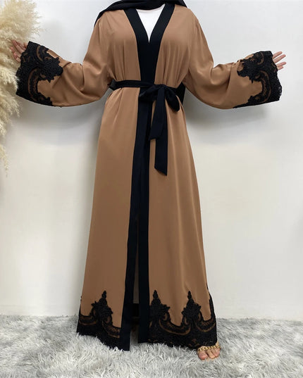 Abayas Muslim Women Clothing Fashion Open Abaya Kaftan Dubai Turkey Luxury Islam Robe African Long Dress Kimono Ramadan Caftan Prayer