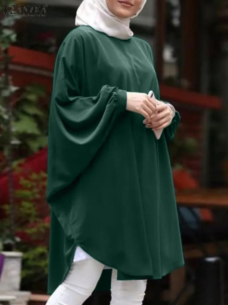 shirt dress long sleeve trendy islamic tops shirts and tunics Hot Women Muslim Long Sleeve Blouse Casual Loose Blouse Shirts Tops Tunic Blusas Loose Chemise Morocco Turkish Solid Chemise| Alibaba.com