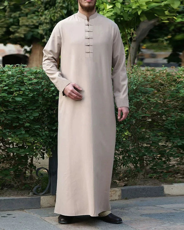 Jubba Thobe Saudi Arabia Kaftan Pour Homme Musulman Abaya Qamis Caftan Islamic Clothing Fashion Islam Dress Eid