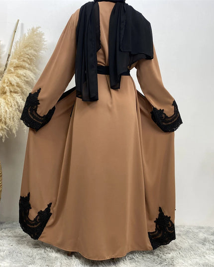 Abayas Muslim Women Clothing Fashion Open Abaya Kaftan Dubai Turkey Luxury Islam Robe African Long Dress Kimono Ramadan Caftan Prayer