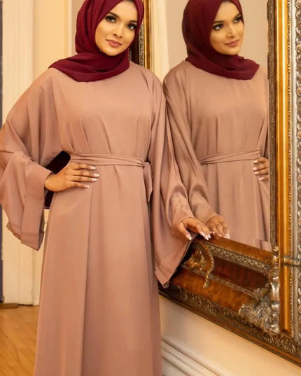 Dress Dubai Turkey Muslim Fashion Hijab Dress Kaftan Islam Clothing African Maxi Dresses For Women Vestido Robe Musulman De Mode