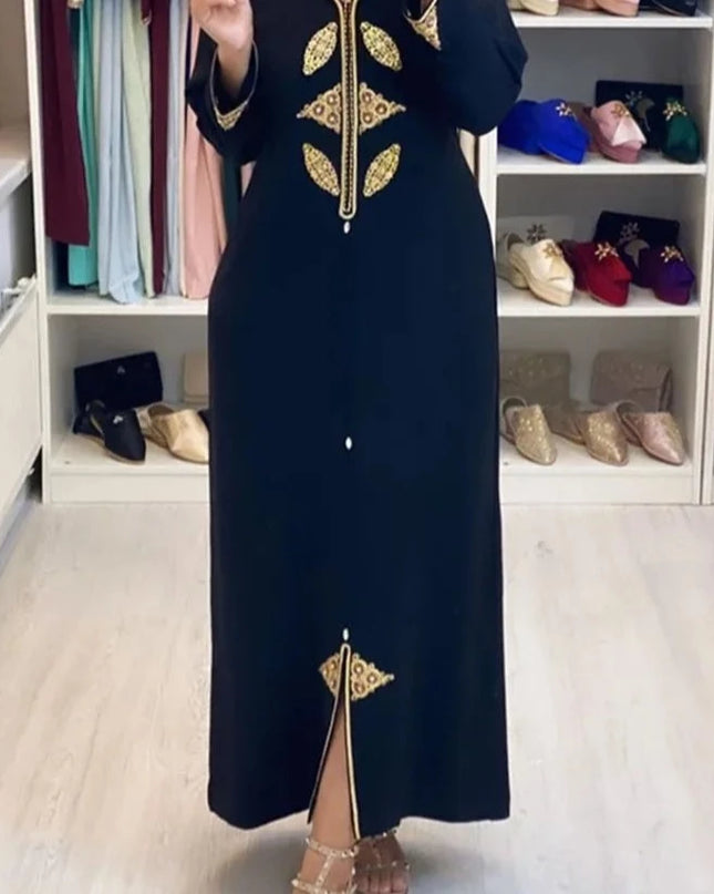 Dress Jellaba Kaftan Women Floral Dubai 2022 Hooded Summer Fashion Elegant Long Dresses Robe Femme Morocca