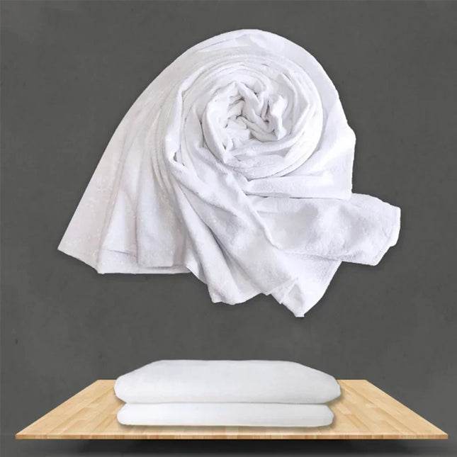 Accessories 1Pcs Ihram Hajj Towel Soft Comfortable White Pilgrimage Towel Arabia Muslim Ethnic Men Prayer Shawl Worship Hajj Costume