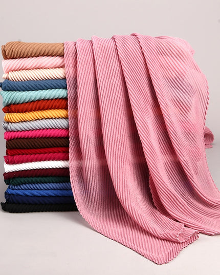 Hijab Solid Soft Long Muslim Scarves