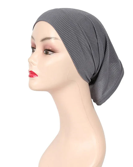 Hijab Fashion Muslim Hijab Caps Solid Underscarf Women Veil Modal Cotton Hijab Muslim Scarf Turbans Head  Women's Hijabs Hat Islamic