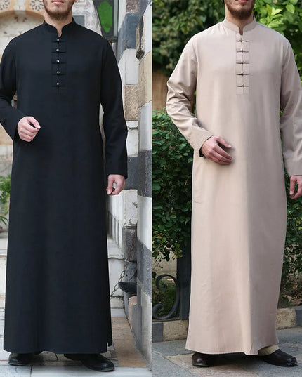 Jubba Thobe Saudi Arabia Kaftan Pour Homme Musulman Abaya Qamis Caftan Islamic Clothing Fashion Islam Dress Eid