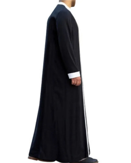 Jubba Muslim Robes Cosplay Men Traditional Eid Middle East Islamic Arab Caftan Jubba Thobe Islam Kaftan Fashion Loose Clothing