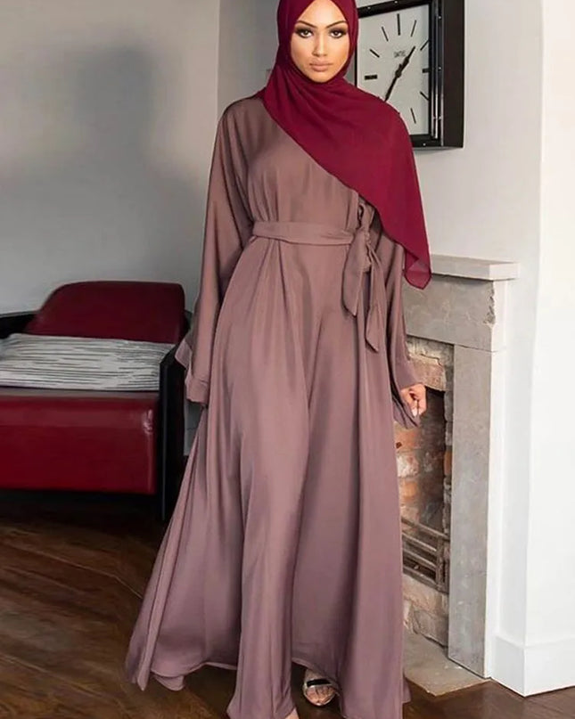 Dress Dubai Turkey Muslim Fashion Hijab Dress Kaftan Islam Clothing African Maxi Dresses For Women Vestido Robe Musulman De Mode