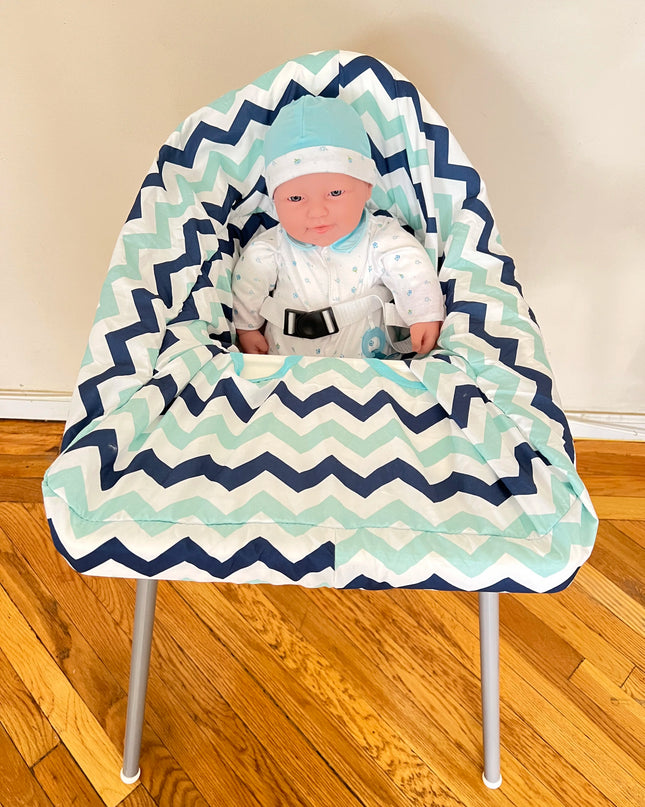 Kids Accessories Portable Shopping Cart Cover | High Chair and Grocery Cart Covers for Babies, Kids, Infants & Toddlers  Includes Free Carry Bag